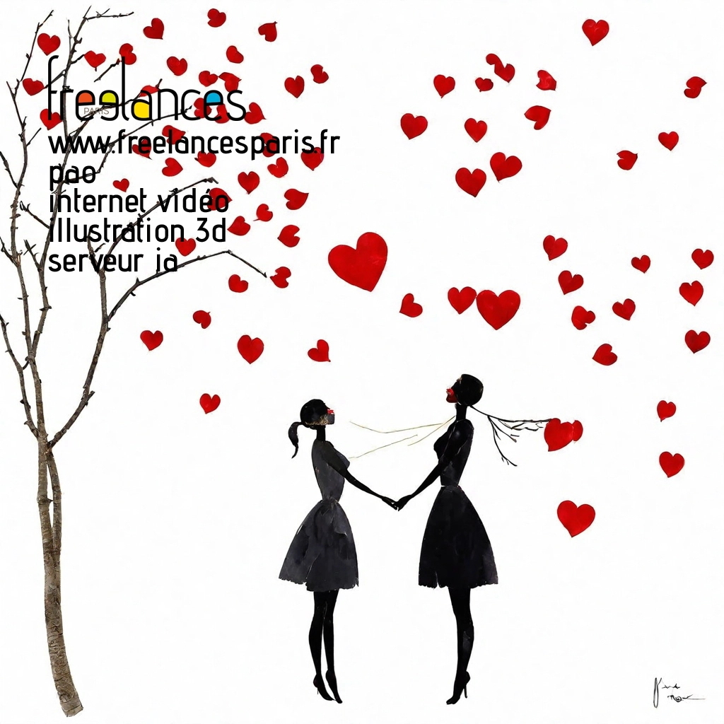 Pao mise en page internet vidéo illustration 3d serveur IA générative AI freelance paris studio de création magazines yrnmpbr0